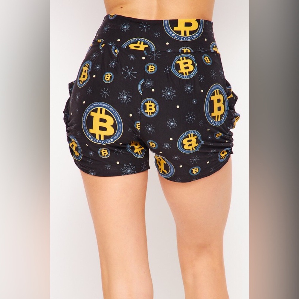 Casual & Comfy Soft Harem Black Shorts - Picture 4 of 9